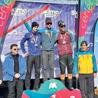 Un dels podis a Cerler.