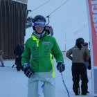 Roger Puig al supergegant de Saalbach.