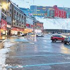 El Pas de la Casa durant les últimes nevades.