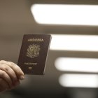 Un passaport andorrà.