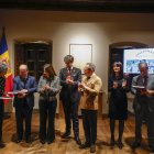 Els representants de les institucions implicades a la candidatura.