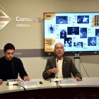 Presentació del cicle, ahir al comú.