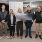 L’Abarset va entregar 3.131 euros a la Fundació Privada Nostra Senyora de Meritxell