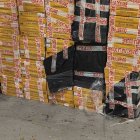 Els 806 paquets de tabac de contraban provinent d'Andorra confiscats.