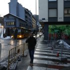 Obres a l’avinguda Joan Martí.