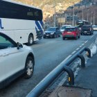 Retencions de vehicles a Encamp provocades per les obres a l'avinguda Joan Martí