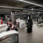 La sala de fitness.