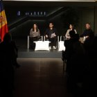 Els experts en la taula rodona celebrada aquest vespre al Consell General.