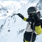 El ‘rider’ Joan Aracil, a Montafon.