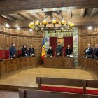 Minut de silenci en record de Joan Pujal, ahir al consell de comú.