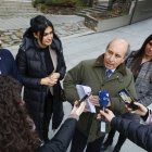 Alfons Clavera i els tres consellers d’AE.