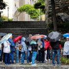 Un grup de visitants a Casa de la Vall