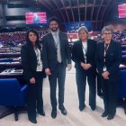 La delegació andorrana a l'APCE.