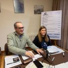 Jordi Casal, president, i Maria Àngels Fernández, tresorera.