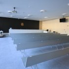 Sala Magna de la seu de la Justícia.