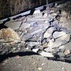 El despreniment de roques a la RN20