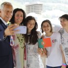 Sunday 12/6/2022, Plaça del Poble, , Andorra la Vella
Visita President Rebelo de Sousa,
Visita oficial del president de portugal Marcelo Rebelo da Sousa
Foto: Fernando Galindo