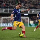 Carrique durant el partit contra el Castelló.