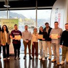 Els representants de les start-ups.