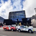 La seu de la Justícia, ahir.