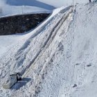 El camió llevaneu accidentat.