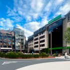 Una maqueta de com preten ser la renovada plaça Bartomeu Rebés.