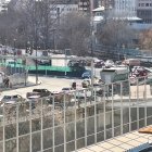 Retencions a l'avinguda Salou per un xoc frontal entre dos vehicles.