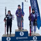 Íria Medina, en un dels podis de Hinterreit.