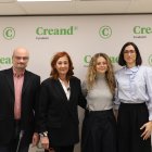 El cap de l'àrea Clínica d'Oncologia de l'Hospital Nostra Senyora de Meritxell, Santiago Albiol, l'adjunta de Medicina Interna, Cristina Royo, i la dietista i nutricionista especialitzada en nutrició clínica i oncològica, Noemí Ruiz.