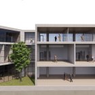 Simulació de com serà el nou Casal del Poble.