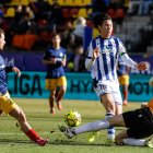 Yeray Cabanzón, en una acció d’atac.