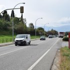 El tram de l’N-260 sortint de la Seu d’Urgell.