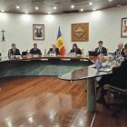 La sessió de comú d’Encamp, ahir.