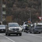 El vehicle, remolcat per circulació.