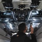 Un vehicle passant la ITV.