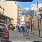 Els equips d'emèrgencia al lloc del fets.