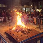 La crema del rei carnestoltes a que posa punt i final al Carnaval d'Esclades i Andorra la Vella.
