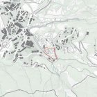 Zona on es construirà la promoció.