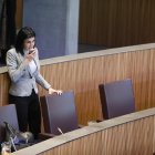 Carine Montaner al Consell General.