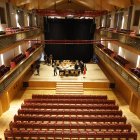 L'interior de l'Auditori Nacional d'Ordino, després de la reforma.