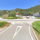 La rotonda dels bombers de la Seu .