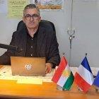 Tchiayi Emin, president de l'Association Mondiale Des Victimes du Genocide Kurde.