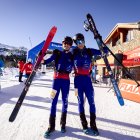 Palmitjavila i Olm després de vèncer.