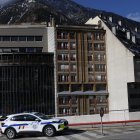 Un vehicle de la policia.