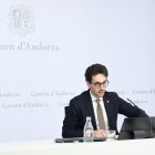 El ministre portaveu, ahir.