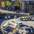 L’aparcament de Prat de Vilella.