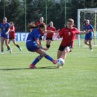 Un instant del partit de la selecció sub17 contra Albània.