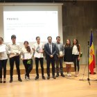 Els premiats de la primera edició de Tàndem.