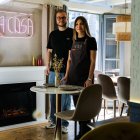 El xef Ignacio Loslao en una estança del restaurant.