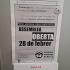 Cartell de la mobilització.